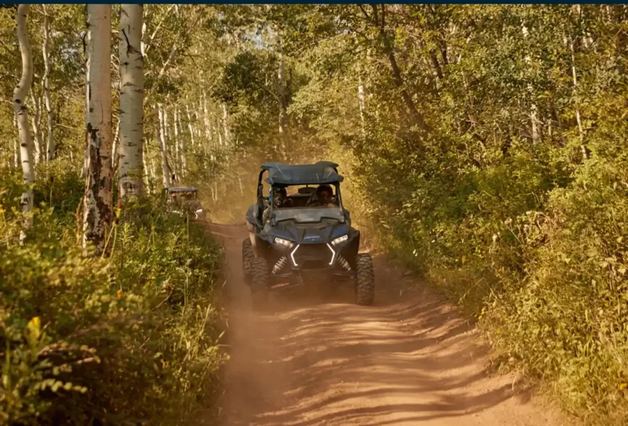 Multi-Day UTV Rentals on a forest trail
